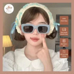 Khăn trùm đầu băng đô len tam giác